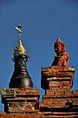 Bagan Myanmar. Dhammayazika pagoda. 